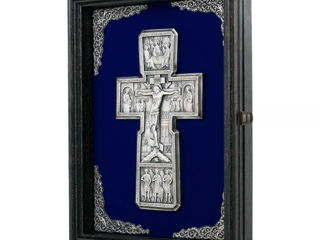 Crucifix în ramă K04.1 foto 2