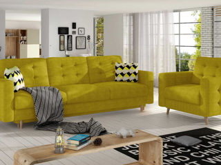 Set mobilă moale modernă confortabilă și durabilă