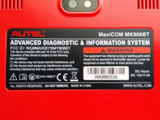 Autel Maxicom 906bt foto 4