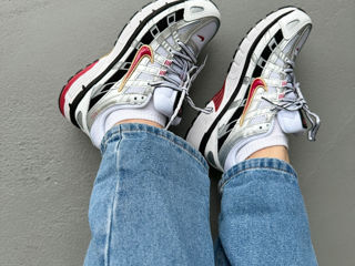 Nike P 6000 White Silver Red Unisex 36-45 foto 5