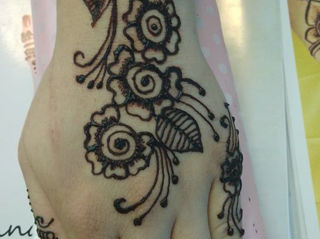 Tatuaje cu henna, mehendi. foto 5