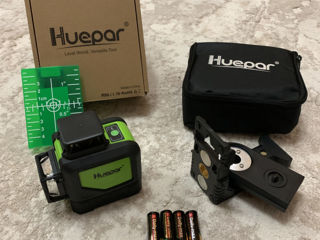 Laser Huepar 902CG 2D   8 linii + magnet + țintă + garantie + livrare gratis foto 2