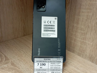 Xiaomi Redmi Note 12 Pro 12/256GB 7190lei