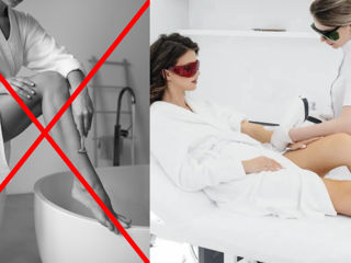 Spune nu bărbieritului și firelor de păr crescute sub piele — descoperă epilarea cu laser la salon