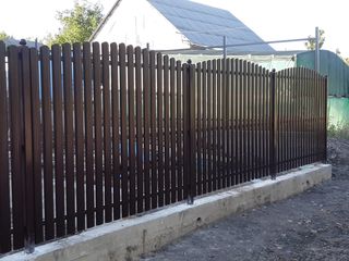 Забор штакетный oцинкованный / крашенный в Печи ! foto 10