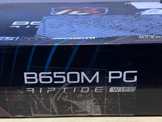 ASRock B650M PG RIPTIDE, AM5, AMD B650, Micro-ATX,WiFi 6E,Garantie foto 2