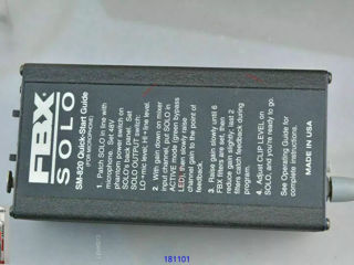 Dateq SPl-2 program limiter USA,= 299evro;FBX SOLO  SM820.USA feedbeack = 2500lei foto 4