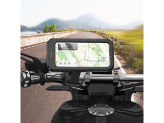 Suport waterproof pentru telefon, (bicicleta / moto) foto 5