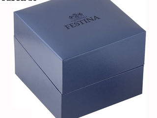 Швеицарские мужские позолоченные часы Festina новые в упаковке на гарантии foto 5