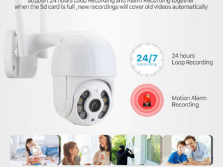 5 Megapixel IP PTZ WiFi камера видеонаблюдения  фото 1