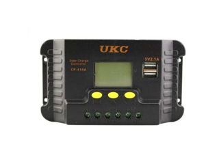 Controller de încărcare solar cp-410a 10a cu usb  controlerul de încărcare solară usb ukc cp-410a 10 foto 0