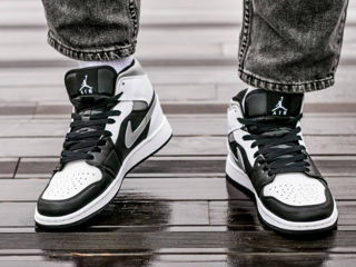 Nike Air Jordan 1 Retro High White/Shadow Unisex foto 6