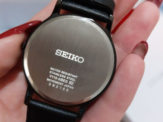 Ceas Seiko Solar Black Dial Black SUP855 foto 2