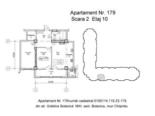 Apartament cu 3 camere, 77 m², Botanica, Chișinău