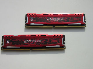 DDR4 12gb Micron Ballistix (4gb+8gb) 2666MHz foto 3