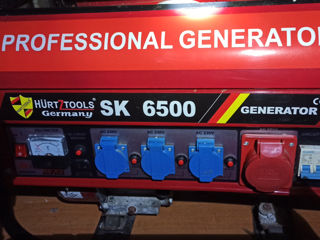 Электрогенератор Generator Sk6500 Hurtz Tools Germany New Model 2019 foto 4