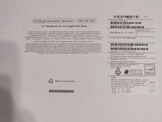 Macbook air 13 M3 16/256 foto 2