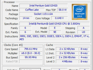 ASRock H310CM-HDV / Pentium Gold G5420 / 8 GB foto 5