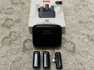 Microfoane Wireless Ulanzi J12 for iPhone & Android foto 5