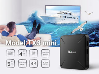 Tanix TX3 MINI H Amlogic S905W 2GB RAM 16GB ROM Android 7.1 - SmartTV на вашем ТВ foto 1