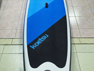  Новый надувной Сапборд \ Sup Board Koetsu blue 10'6, полный комплект  фото 1