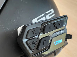 Мотогарнитура Lexin ET COM 1200M intercom motogarnitura foto 9