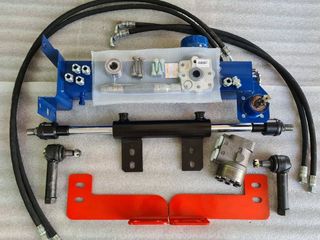 Рулевое переоборудование под дозатор с двойным цилиндром на трактор МТЗ-80, ЮМЗ, т40 foto 1