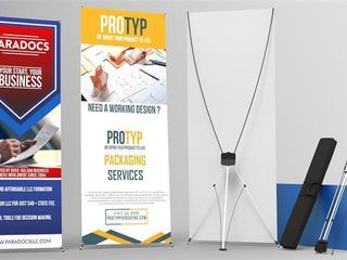 Roll-up, X-stand, держатели баннера. Лучший ассортимент по лучшим ценам! foto 9