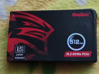 Продаю KingSpec SSD M2 NVME 512 ГБ для ноутбука и компьютера foto 1