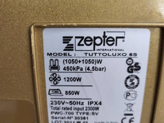 Aspirator Zepter Tuttoluxo 6s Cu Fier Calcat foto 4