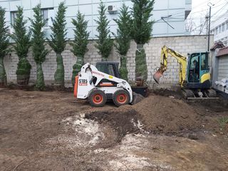 Bobcat excavator vibrocompactor Бобкат. Миниэкскаватор foto 5