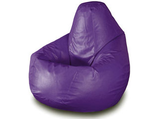 Fotolii BeanBag Para din Ecopiele marimea L, culoare violeta