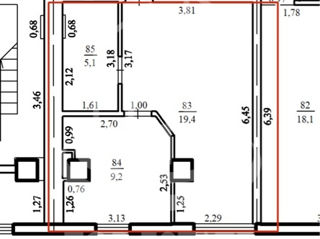 Apartament cu 1 cameră, 36 m², Botanica, Chișinău foto 4