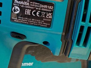 Аккумуляторный перфоратор Makita DHR 182Z foto 3