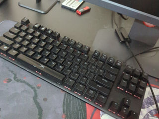 Hyperx Alloy Origins Core Tenkeyless Mechanical Gaming Keyboard (Red), клавиатура