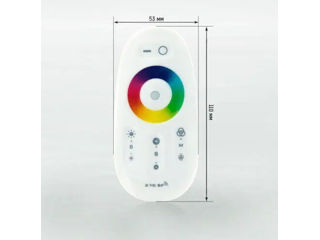 Controler bandă LED RGB 30A + panou tactil alb cu control radio foto 5