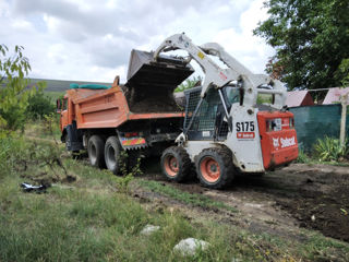 - oferim servici- bobcat miniexcavator kamaz foto 2