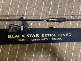 Спиннинг Xesta Black Star Extra Tuned S84MH-T (2.55m 1.5-18 гр.) Fast