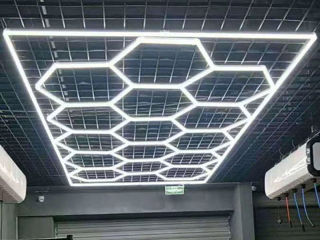 Hexagon led lights / / лампа для detailing four lumens foto 7