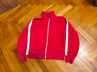 Спортивная куртка красная размер s foto 9