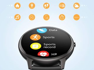 Agptek smart watch  умные часы! ceas 1.3'' full touch fitness tracker foto 2
