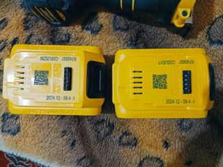 DCK266P2T SET Dewalt Drill + Impact + 2x 5ah Batt foto 4