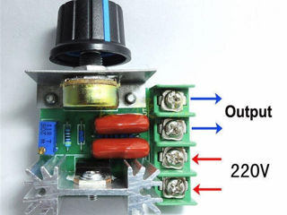 Регулируемый контроллер скорости двигателя foto 2