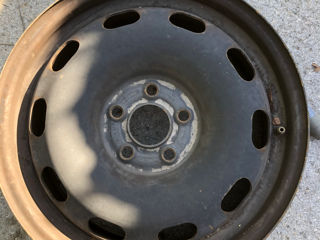 2 jante metal 5x112 r15 6.5J ET 38 Volkswagen foto 3