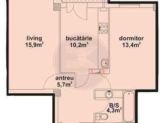 Apartament 2 camere - Durlești foto 2