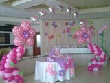 Decor cu baloane la nunți, cumătrii, aniversări, zile de naștere,surprize originale,baloane cu heliu foto 4