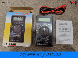 Мультиметр multimetrul DT830D тестер  aparat de masura tester foto 2