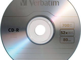 Продаю Verbatim диски для записи CD-R, 700 МБ, банка 50 шт, недорого или меняю на диски DVD. foto 3