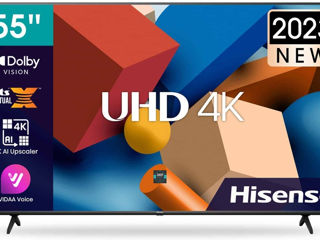 Televizor LED Smart Hisense 55A6K, Ultra HD 4K, HDR, 139cm foto 2