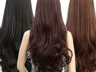 Женские короткие, длинные разноцветные парики. Peruce lungi, scurte pentru femei. foto 4